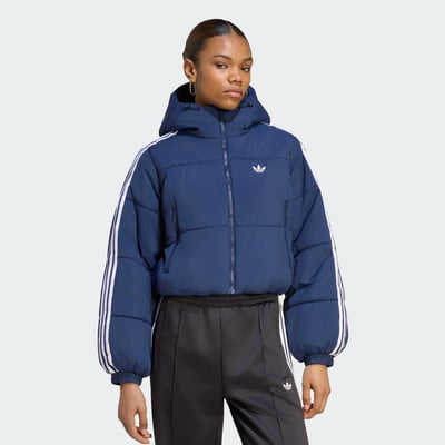 Doudoune À Capuche Cropped Adicolor adidas Originals