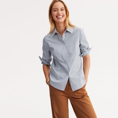 Chemise rayée, manches longues ANNE WEYBURN