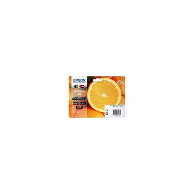 Cartouche d'encre T3337 (N/NP/C/M/J) Série Orange EPSON