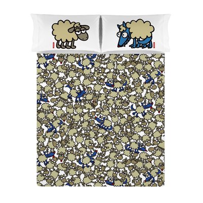 Drap plat 100% coton ESCONDIDO KUKUXUMUSU