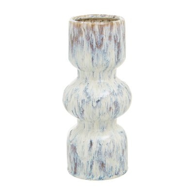 24cm Beige Speckled Stone Vase SO'HOME