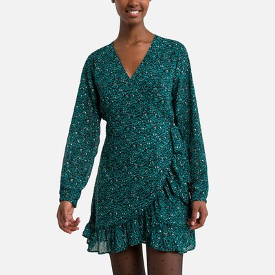 Robe portefeuille imprimée ONLY
