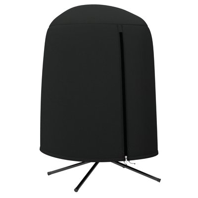 Housse de protection fauteuil suspendu de jardin noir OUTSUNNY
