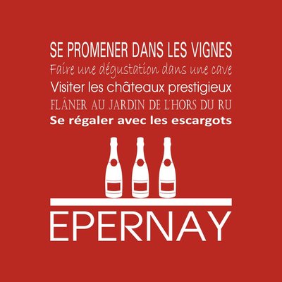 Tableau Mural Épernay RÉGIONALISME CEANOTHE