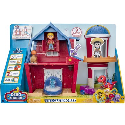 Dino Ranch Set de Jeu Maison de Club JAZWARES