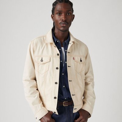 Casaco Trucker em linho e algodão leve LEVI'S