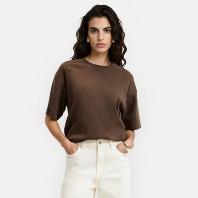 Camiseta de corte amplio, Signature PAUL LA REDOUTE COLLECTIONS