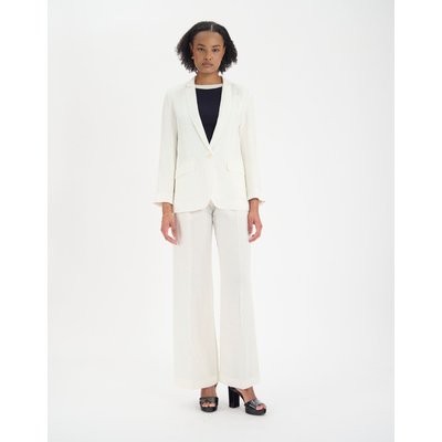Veste Bruna en lin blanc INES DE LA FRESSANGE PARIS