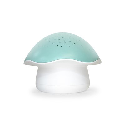 Projecteur d'étoiles musical champignon bleu PABOBO