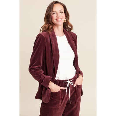Veste tailleur velours BREAL