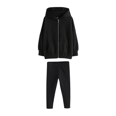 Ensemble legging et sweat à capuche zippé NEXT