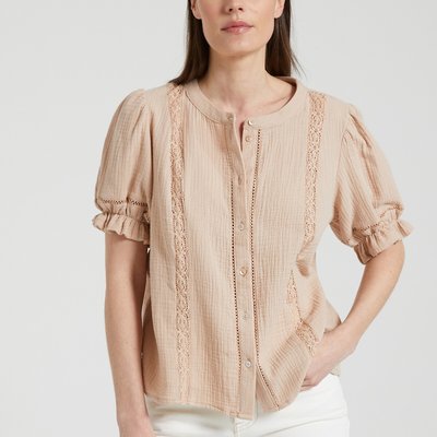 Blouse met pofmouwen VERO MODA
