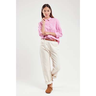 Pantalon droit en coton et lyocel ARMOR-LUX