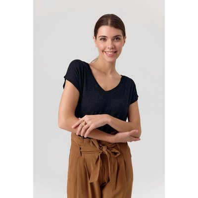 T-shirt coupe décontractée avec broderie poitrine LISON ARTLOVE