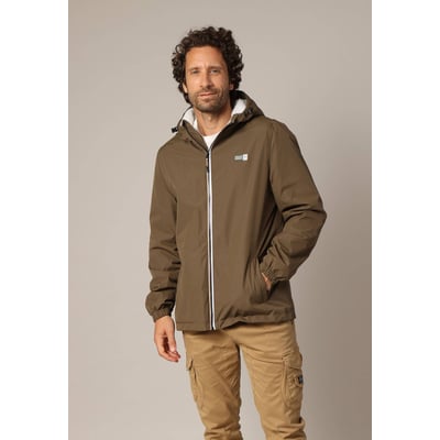 Veste à capuche doublée en sherpa VINCOURT DEELUXE