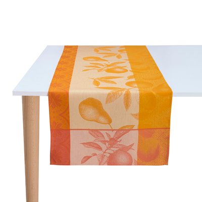 Chemin de table en Coton, ARRIÈRE-PAYS LE JACQUARD FRANCAIS