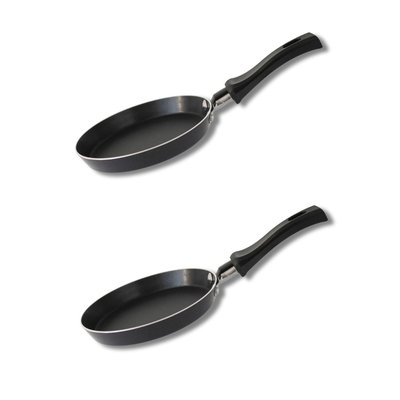 Ensemble de 2 Mini poêles à crêpe en 14 cm JUWEL DE LUXE ELO