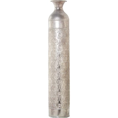 Vase en métal argenté, élégant RECOLLECTION