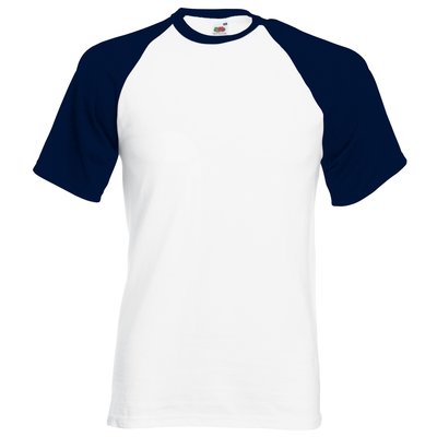 T-shirt de baseball à manches courtes FRUIT OF THE LOOM