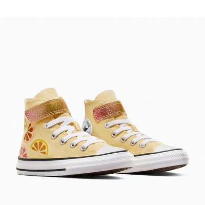 Converse haute jaune moutarde La Redoute