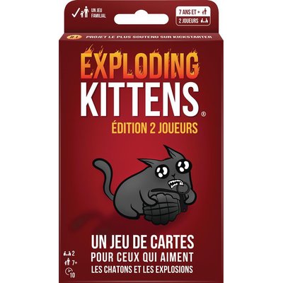 Exploding kittens : édition 2 joueurs ASMODEE