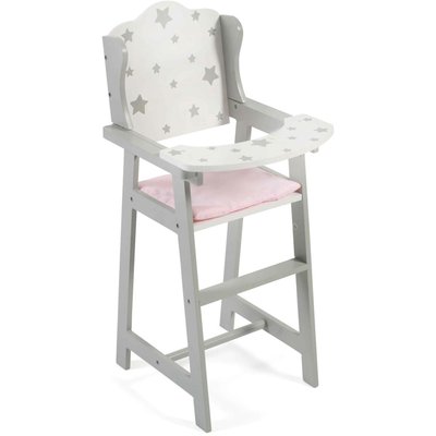 Stars - Chaise haute de poupée grise BAYER CHIC 2000