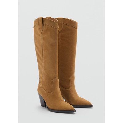 Bottes camel mango hot sale