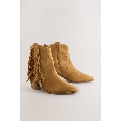 Bottines western à franges NEXT