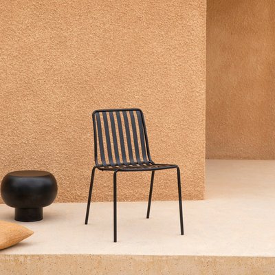Chaise de jardin en métal black GABY TIKAMOON