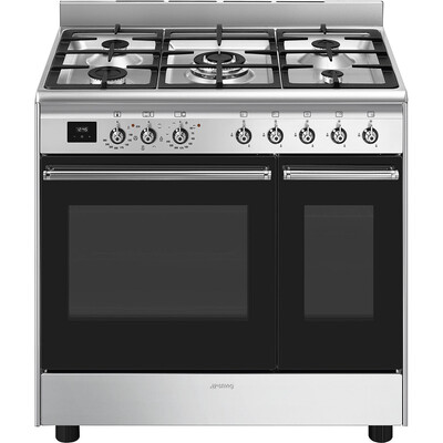 Piano de cuisson gaz 5 feux 90 cm SMEG