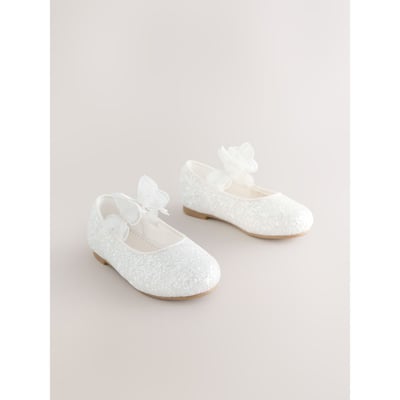 Chaussures pailletées avec bride papillon NEXT