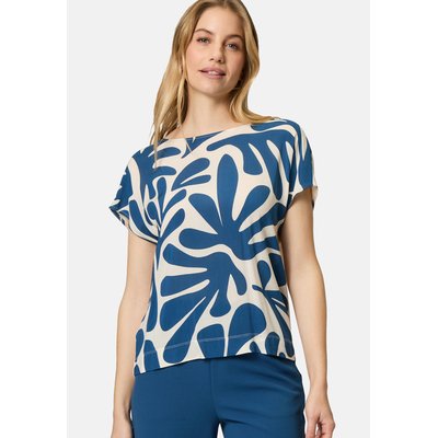 T-shirt en viscose avec imprimé ZERO