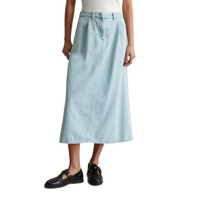 Jupe en jean A-Shape fabriqué avec de la fibre orange MARC O’POLO DENIM