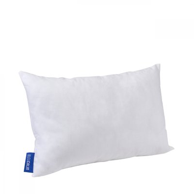 Oreiller bébé moelleux enveloppe COTON BIO BLEU CALIN