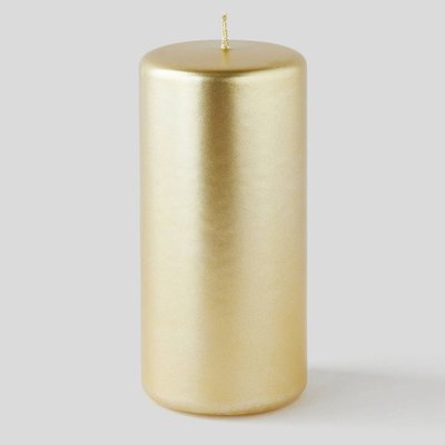 Bougie non parfumée, 6x13cm MONOPRIX