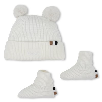 Ensemble bonnet et chaussons BOSS KIDSWEAR