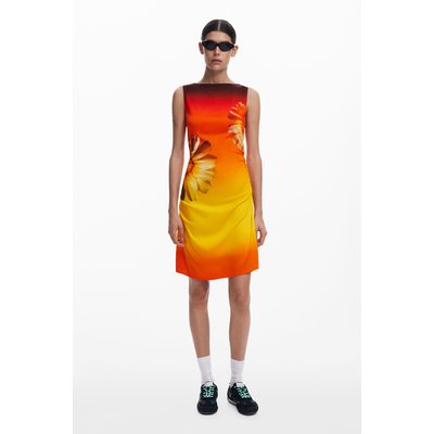 Robe asymétrique dégradée DESIGUAL