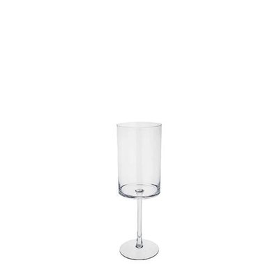 Vase à pied décoratif en verre H50 SIA DECO