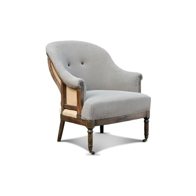 Fauteuil en lin et coton LÉONIE PRODUIT INTERIEUR BRUT