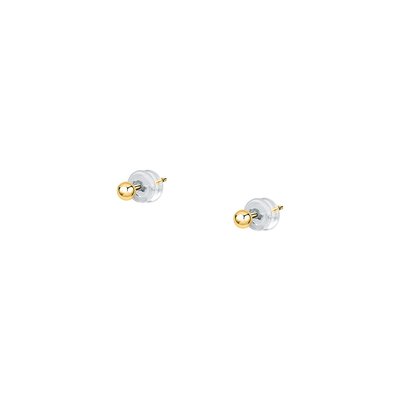 Boucles d'oreilles en or 375 et oxyde de zirconium CLEOR