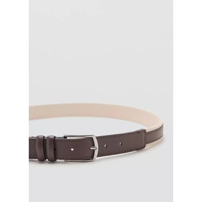 Ceinture à empiècements cuir MANGO MAN
