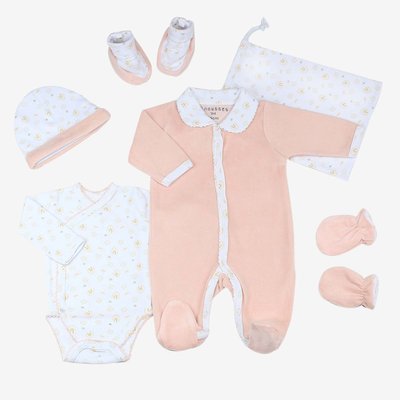 Kit naissance fille – Oeko-tex - Arc en ciel (6 pièces) LES KINOUSSES