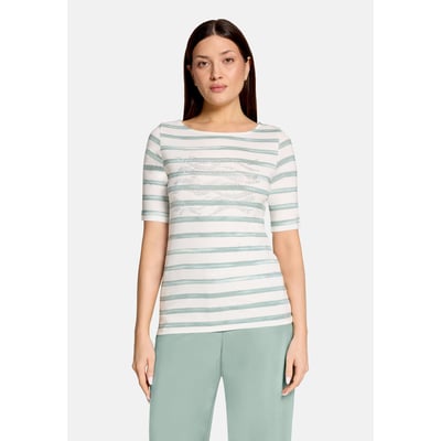 T-shirt à rainures à encolure bateau BETTY BARCLAY