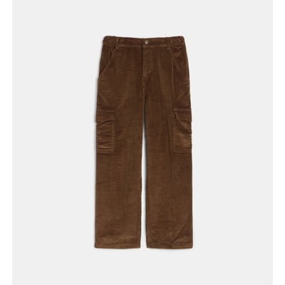 Pantalon tontunis bis en velours côtelé de coton bio CADET ROUSSELLE