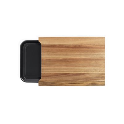 Planche à découper avec bac récupérateur LIVOO