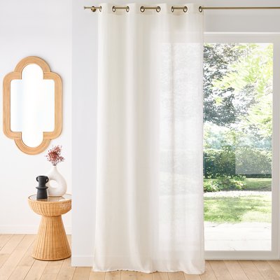 Voilage polyester et lin oeillet Aron LA REDOUTE INTERIEURS