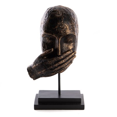 Statue Je ne dis rien AMADEUS