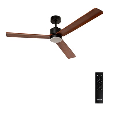 Ventilateurde plafond 40W avec lumière LED et télécommande WIND MODERN CREATE