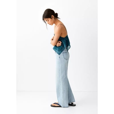 Jean droit taille normale MANGO TEEN