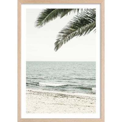 Poster plage tropicale HEXOA